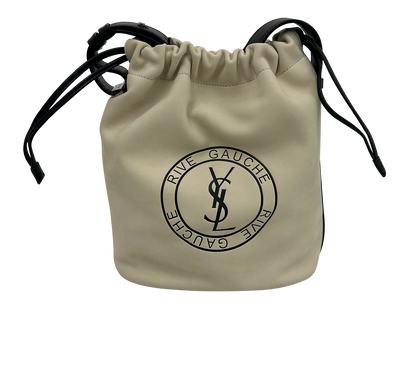 Rive Gauche Bucket con Pochette, 920&euro;, Bolso, Beige, Animal - Piel, Vista frontal